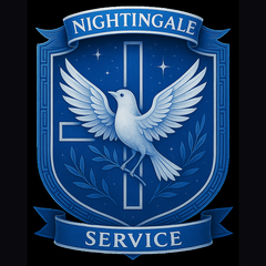 Nightingale house crest